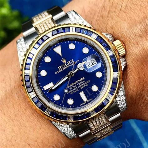 rolex rdelstahl|rolex royal blue dial.